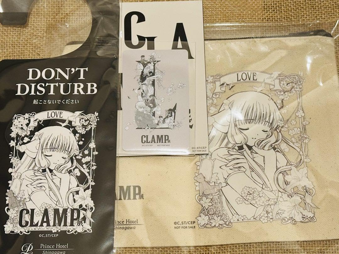 CLAMP展　ドアプレート C　神威 残　品川プリンスホテル 品川プリンスホテル】『CLAMP展』の世界観を体感する